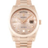 Relógio automático Rolex Day Date falso 118235 F 36mm