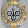 Acheter une contrefaçon Rolex 16523 Daytona Zenith Original Diamond Dial White Dial