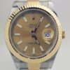 Réplica de qualidade Rolex Datejust Ii 41mm ouro e ouro amarelo 18k moldura de aço