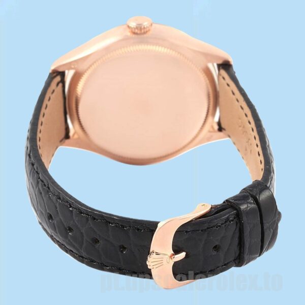 Rolex Cellini 39mm m50505-0009 Masculino Mostrador Preto - Image 4