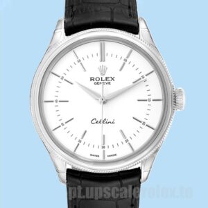 Rolex Cellini Masculino m50509-0016 39mm Mostrador Branco
