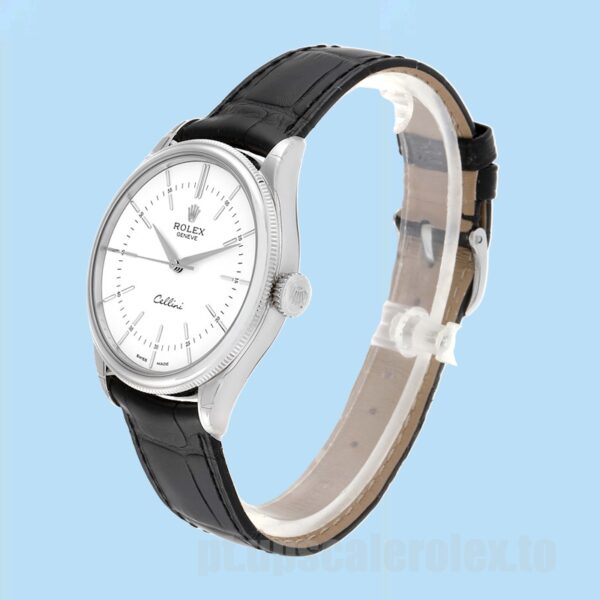 Rolex Cellini Masculino m50509-0016 39mm Mostrador Branco - Image 3
