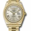 Melhor Réplica Rolex Day-date 40 Prata Roman Dial 228238 Srp