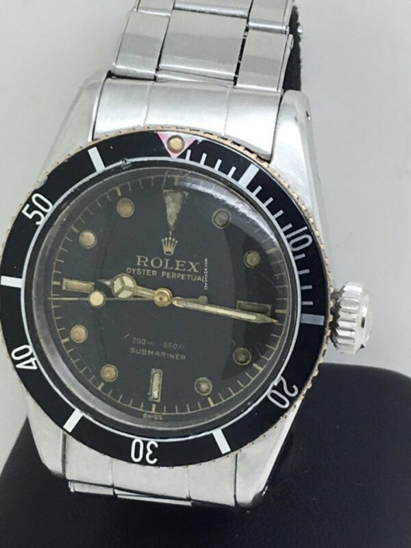 Relógio falso Rolex Submariner James Bond Big Crown
