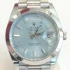 Réplica barata Rolex Day-date 40 Azul Gelo