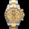 Réplica de luxo Rolex Cosmograph Daytona Automático Champagne Dial 18K ouro amarelo relógio masculino – 116503