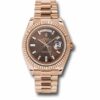 Réplica Rolex Day-Date Swiss 40 Everose Gold 228235 Chbdp