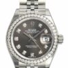 Melhor Réplica Rolex Lady-datejust Ref.279384rbr -Diâmetro cinza escuro. Zb / cinto de jubileu