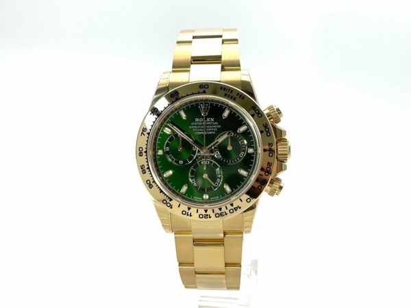 Vitrine Fausse Rolex Cosmograph Daytona Gelbgold 116508 cinza