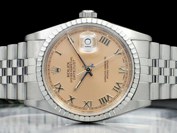Réplica Rolex Datejust 36 Jubileu Rosa Rosa 16220