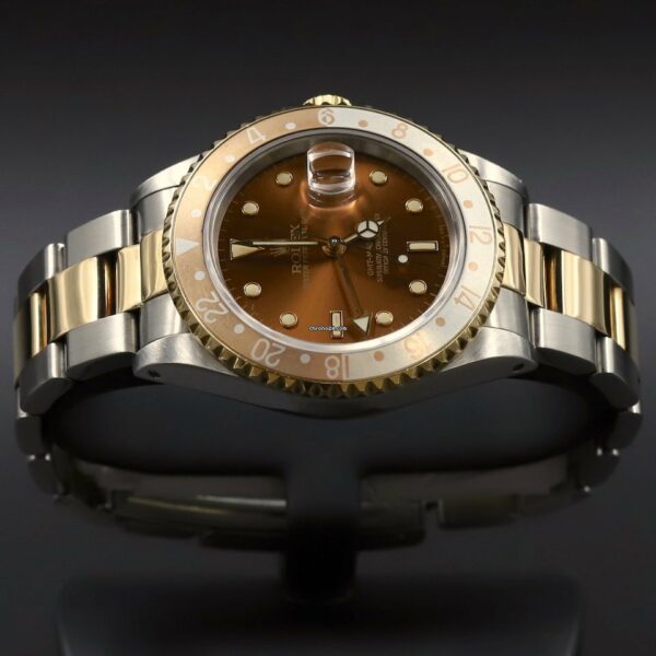 Réplica Swiss Rolex 16713 Gmt Master Ii 'root Beer'