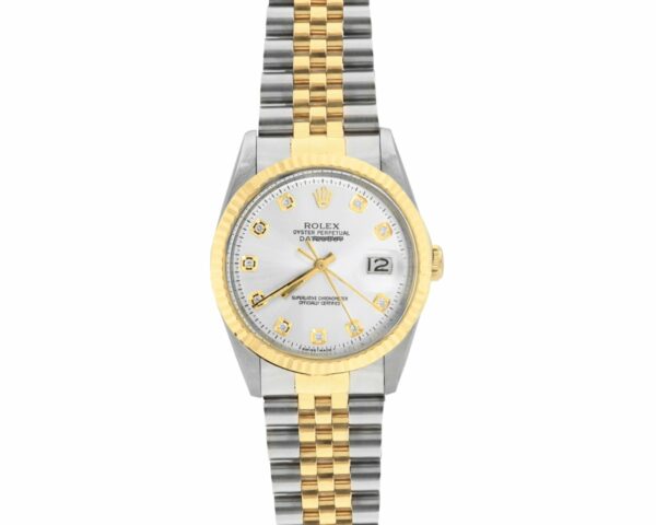 Relógio falsificado Rolex Datejust 18k SS com 12 meses de garantia