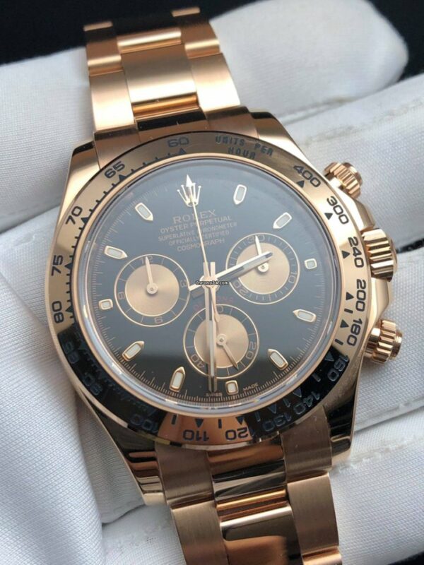 Réplica barata rolex daytona black dial 116505 black dial