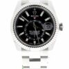Réplica de qualidade Rolex Skydweller 42 Black Dial Oyster Pulseira 326934 Nunca Usado 2020