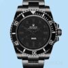 Rolex Submariner Masculino BALR 40mm Tom Preto