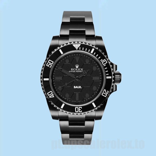 Rolex Submariner Masculino BALR 40mm Tom Preto - Image 2