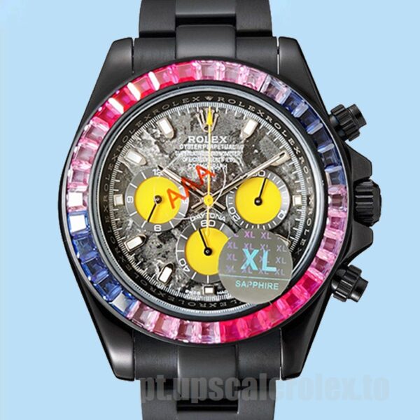 Rolex Daytona Masculino DIW 40mm Tom Preto
