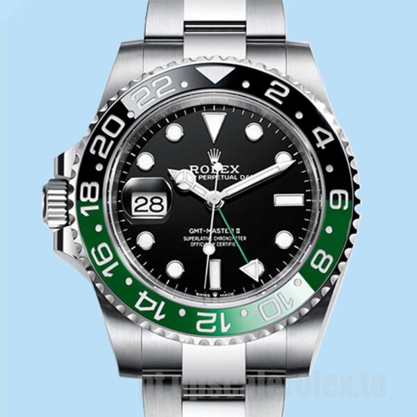 Rolex GMT-Master Masculino M126720VTNR-0001 40mm Tom Prata