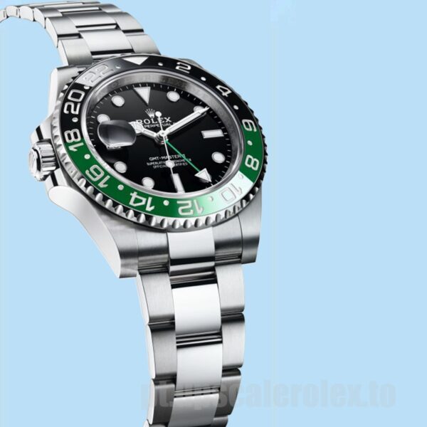 Rolex GMT-Master Masculino M126720VTNR-0001 40mm Tom Prata - Image 3