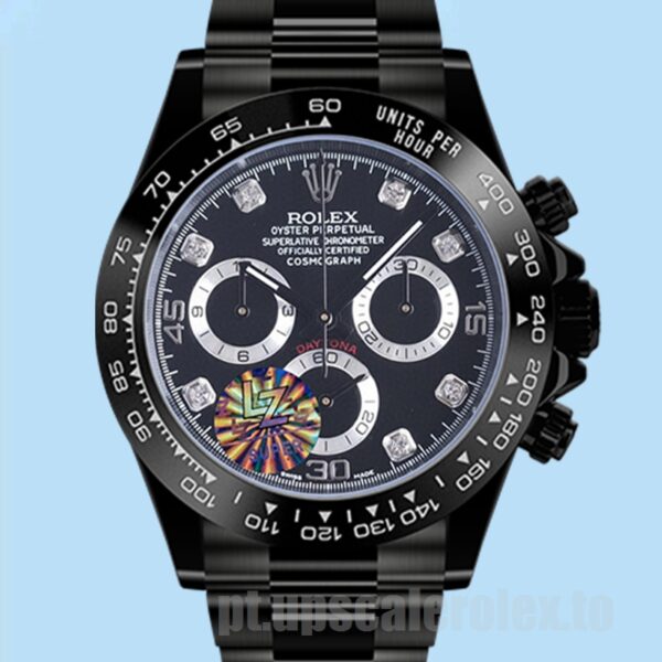 Rolex Daytona 40mm 116500 Masculino Mostrador Preto