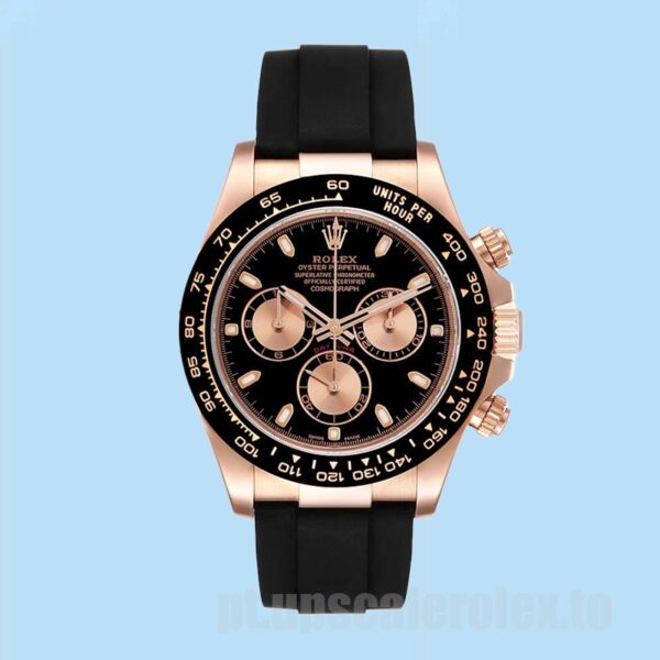 Rolex Daytona M116515ln-0017 40mm Masculino Ver Mostrador Preto - Image 2