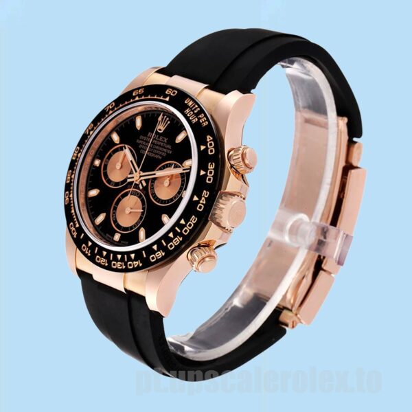 Rolex Daytona M116515ln-0017 40mm Masculino Ver Mostrador Preto - Image 3