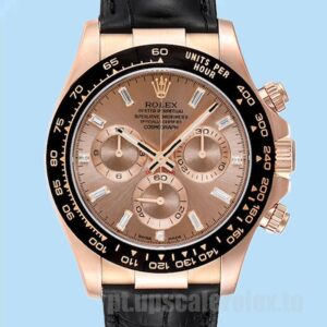 Rolex Daytona 40mm Masculino 116515 Tom De Ouro Rosa