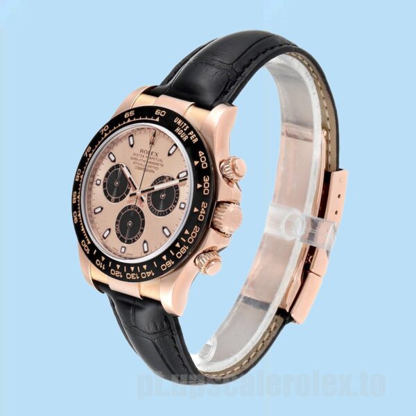 Rolex Daytona Masculino 40mm 116515 Tom De Ouro Rosa - Image 3