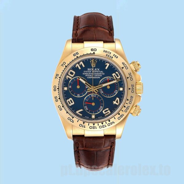Rolex Daytona 116518 40mm Masculino Ver Tom De Ouro - Image 2