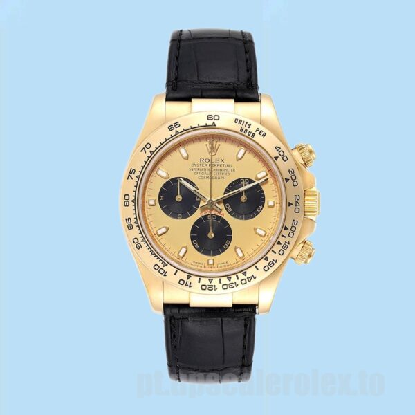 Rolex Daytona Masculino 40mm 116518 Mostrador De Champanhe Ver - Image 2