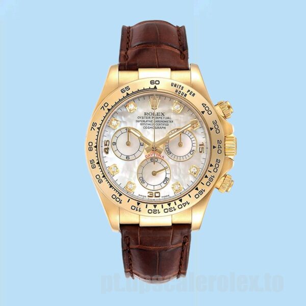 Rolex Daytona Masculino 40mm 116518 Mostrador Madrepérola - Image 2