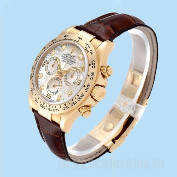 Rolex Daytona Masculino 40mm 116518 Mostrador Madrepérola - Image 3