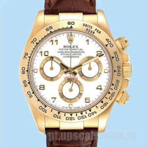 Rolex Daytona 40mm Masculino 116518 Mostrador Branco