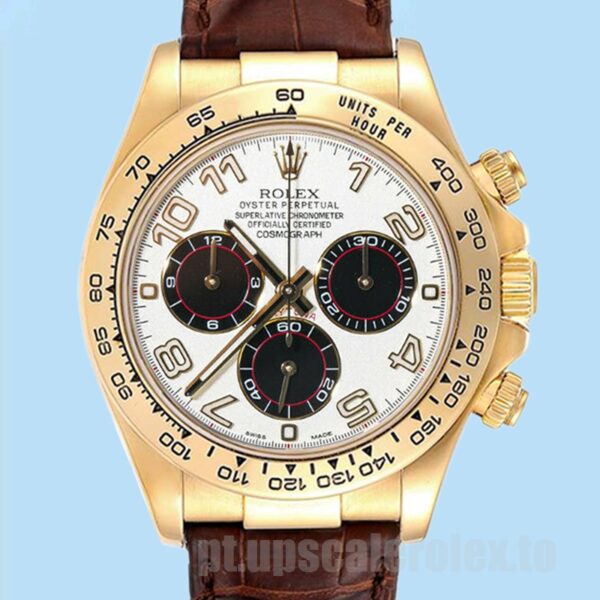 Rolex Daytona 116518 Masculino 40mm Tom De Ouro