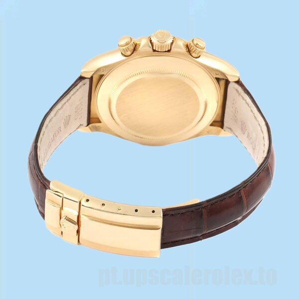 Rolex Daytona 116518 Masculino 40mm Tom De Ouro - Image 4
