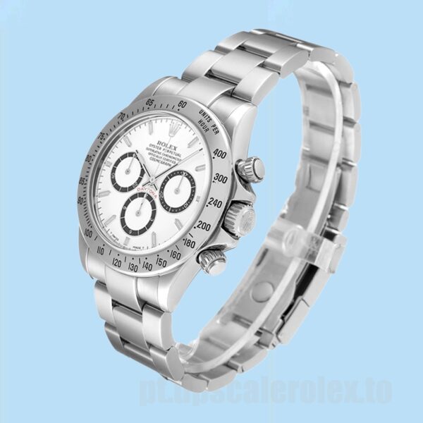 Rolex Daytona 116520 40mm Masculino Tom Prata - Image 3