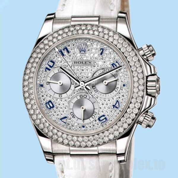 Rolex Daytona 116589 Masculino 40mm Tom Prata