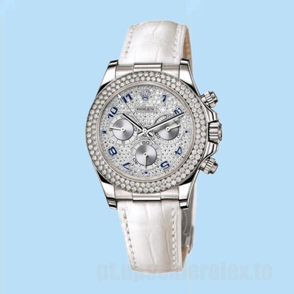 Rolex Daytona 116589 Masculino 40mm Tom Prata - Image 2