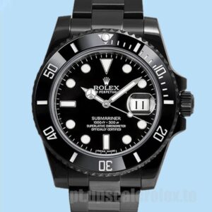 Rolex Submariner 40mm 116610 Masculino Mostrador Preto Tom Preto
