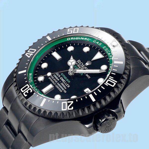 Rolex Deepsea Masculino 116600 44mm Mostrador Preto Pulseira Ostra - Image 3