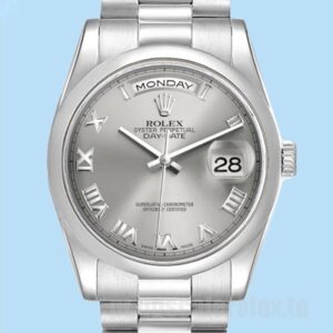 Rolex Day-Date 118206 Masculino 36mm Pulseira Presidente
