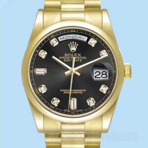 Rolex Day-Date 118208-83208 Masculino 36mm Automático Pulseira Presidente