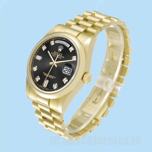 Rolex Day-Date 118208-83208 Masculino 36mm Automático Pulseira Presidente - Image 3