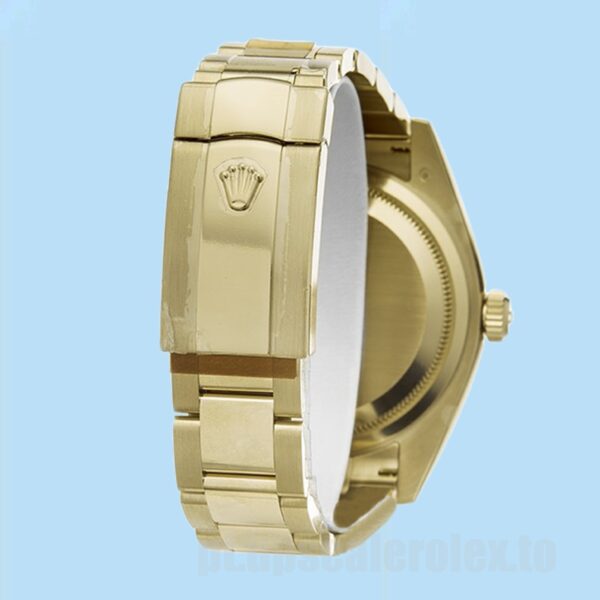 Rolex Day-Date 36mm Masculino m118208-0343 Mostrador Marrom Pulseira Ostra - Image 4