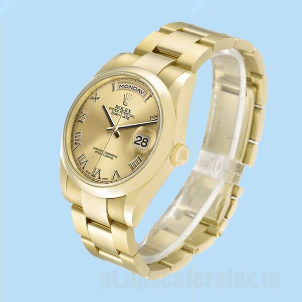 Rolex Day-Date Masculino 36mm 118208 Automático Ver - Image 3