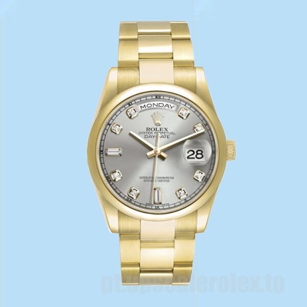 Rolex Day-Date 36mm 118208 Masculino Ver - Image 5