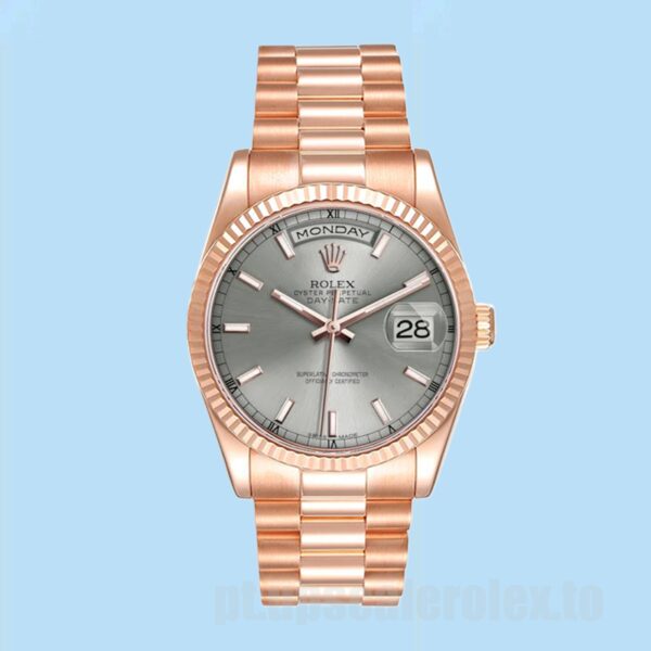 Rolex Day-Date 118235 36mm Masculino Ver - Image 2