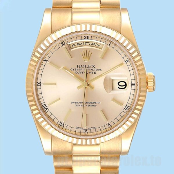 Rolex Day-Date 36mm 118238 Masculino Pulseira Presidente