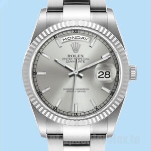 Rolex Day-Date Masculino 36mm 118239 Tom Prata