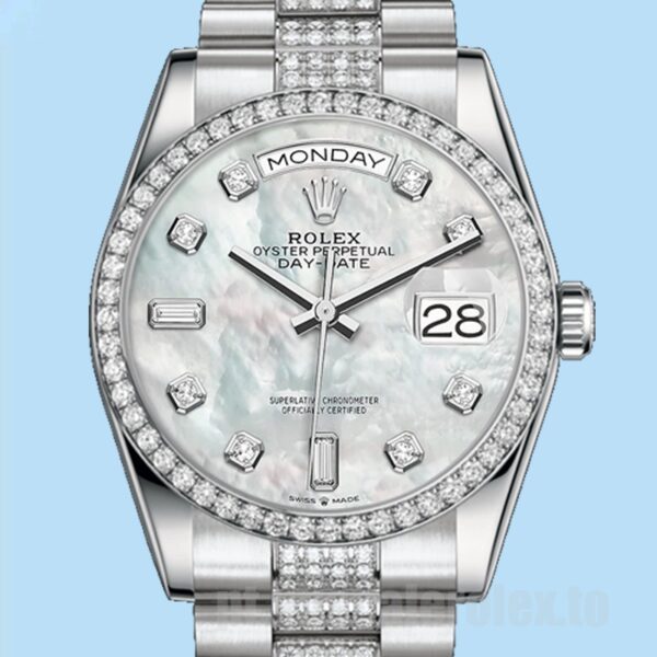 Rolex Day-Date Masculino 118346 36mm Pulseira Presidente Automático